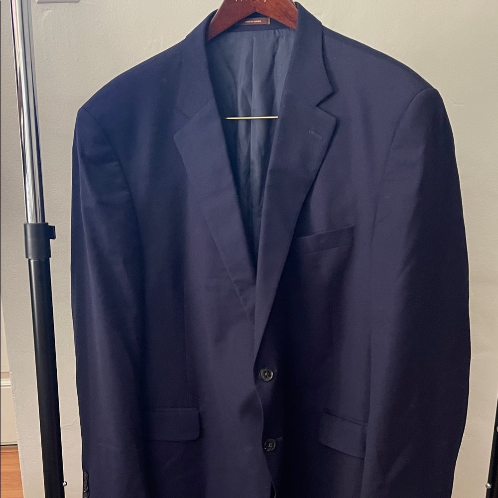 PETER MILLAR Dark Blue Men's Blazer